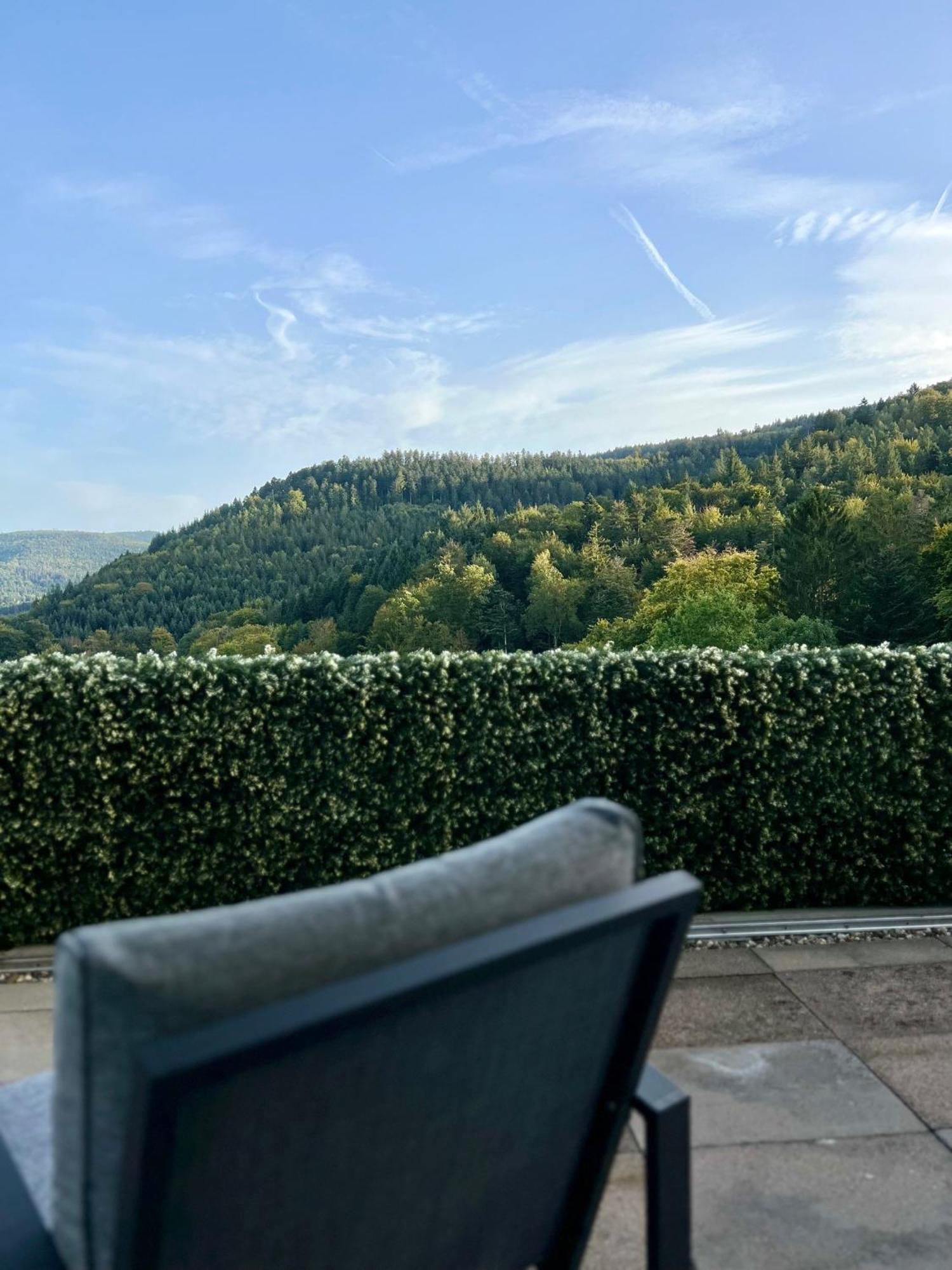 Wohnen Im Schwarzwald Mit Panoramablick Appartement Bad Herrenalb Buitenkant foto